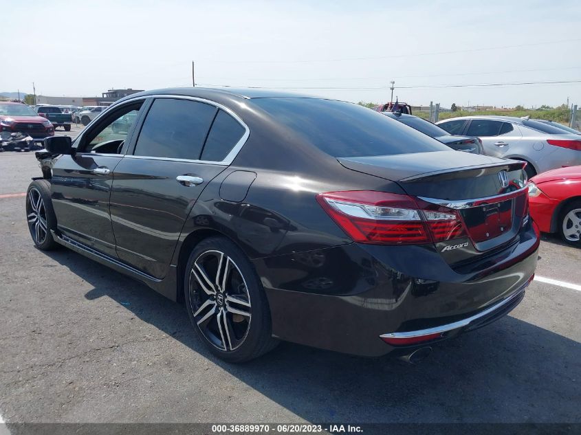 2017 HONDA ACCORD SEDAN SPORT SE - 1HGCR2F1XHA201586