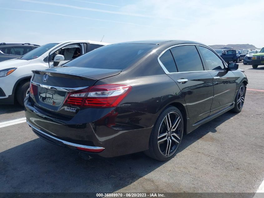 2017 HONDA ACCORD SEDAN SPORT SE - 1HGCR2F1XHA201586