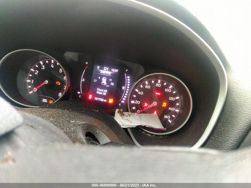 VIN 3C4NJCAB3KT763107 2019 JEEP COMPASS SPORT