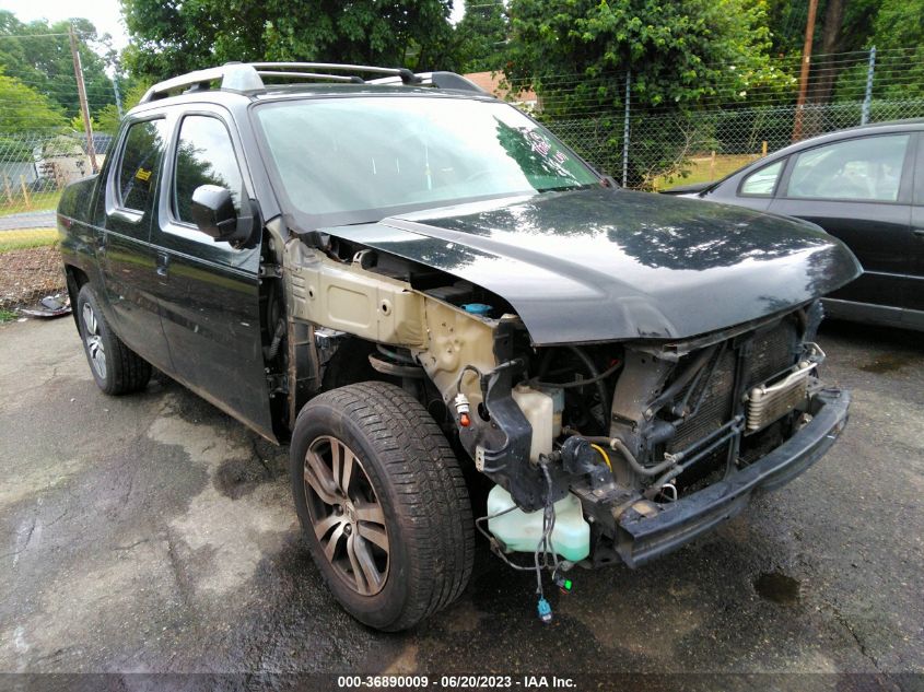 2013 HONDA RIDGELINE RTL - 5FPYK1F58DB015690