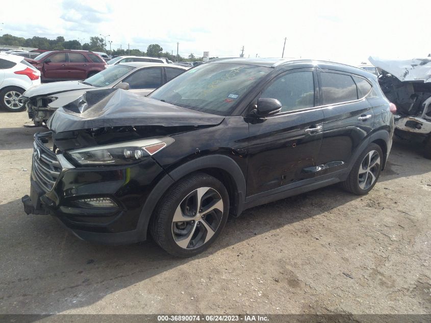 2016 HYUNDAI TUCSON LIMITED/SPORT AND ECO/SE - KM8J33A29GU249800