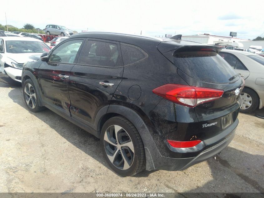 2016 HYUNDAI TUCSON LIMITED/SPORT AND ECO/SE - KM8J33A29GU249800
