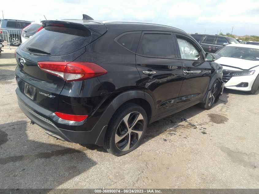 2016 HYUNDAI TUCSON LIMITED/SPORT AND ECO/SE - KM8J33A29GU249800