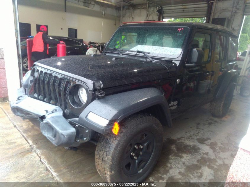 2018 JEEP WRANGLER UNLIMITED SPORT - 1C4HJXDNXJW305700