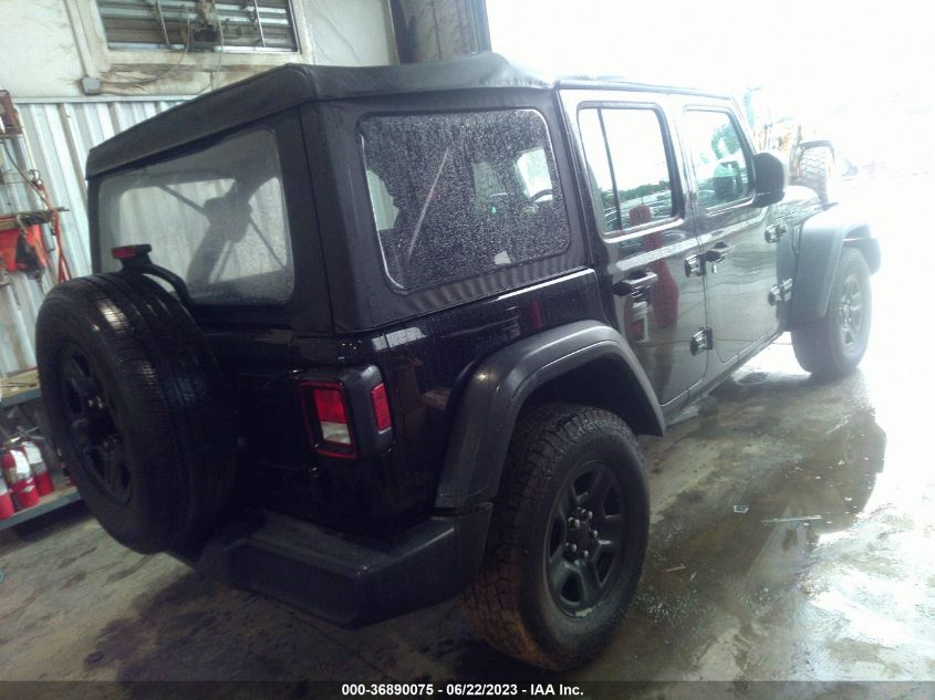 2018 JEEP WRANGLER UNLIMITED SPORT - 1C4HJXDNXJW305700