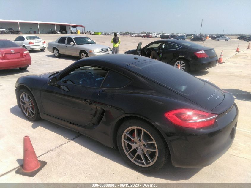 2014 PORSCHE CAYMAN WP0AA2A81EK170798
