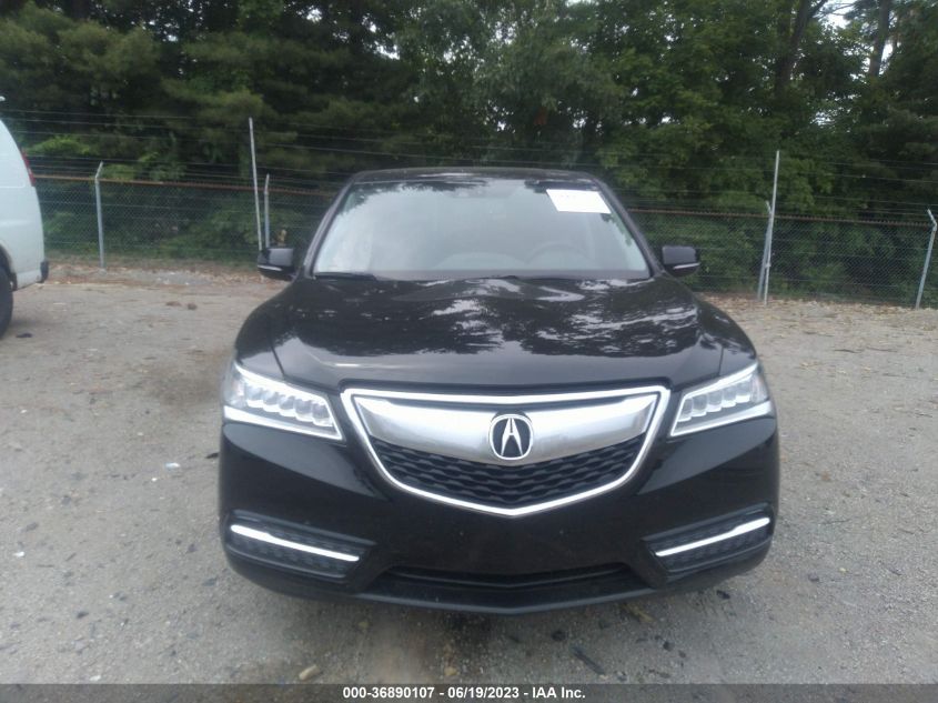2014 ACURA MDX TECH PKG - 5FRYD4H42EB003723