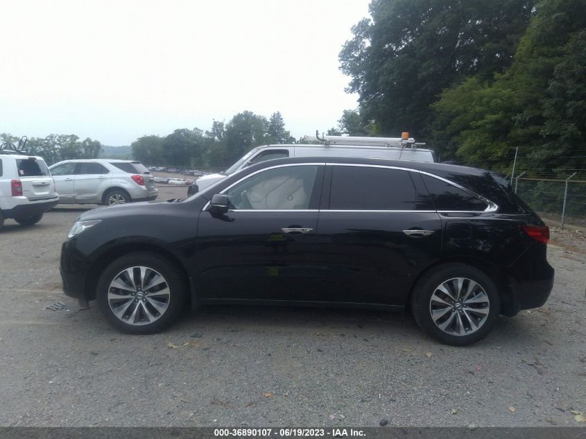 2014 ACURA MDX TECH PKG - 5FRYD4H42EB003723