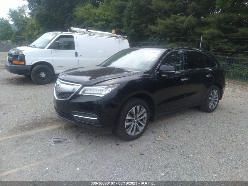 2014 ACURA MDX TECH PKG - 5FRYD4H42EB003723