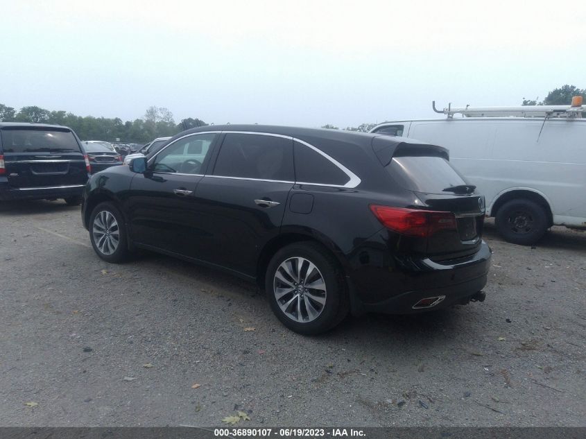 2014 ACURA MDX TECH PKG - 5FRYD4H42EB003723
