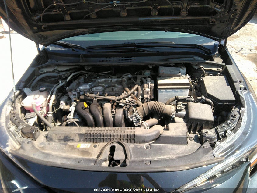 VIN 5YFEPMAE3MP231537 2021 TOYOTA COROLLA LE
