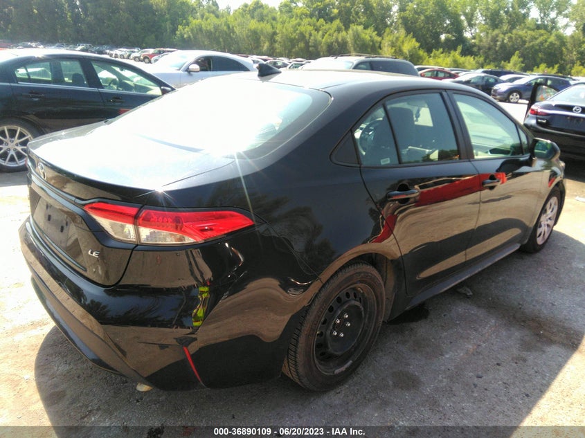 VIN 5YFEPMAE3MP231537 2021 TOYOTA COROLLA LE