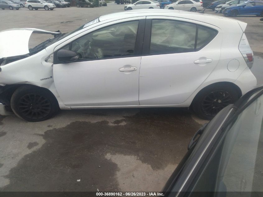 2013 TOYOTA PRIUS C ONE/TWO/THREE/FOUR - JTDKDTB34D1549187