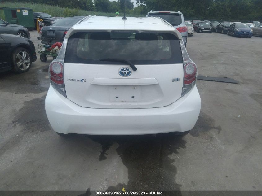 2013 TOYOTA PRIUS C ONE/TWO/THREE/FOUR - JTDKDTB34D1549187