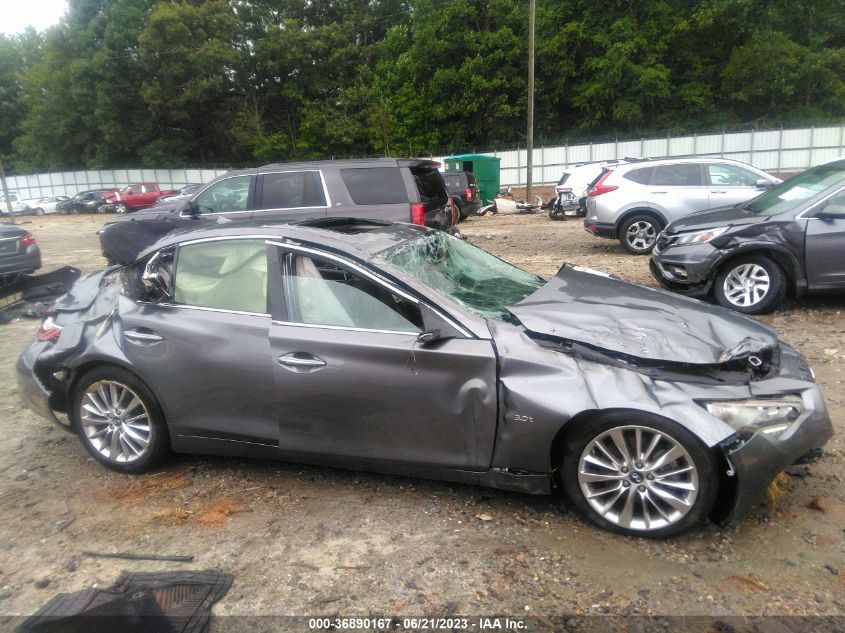 2019 INFINITI Q50 3.0T LUXE - JN1EV7APXKM518921