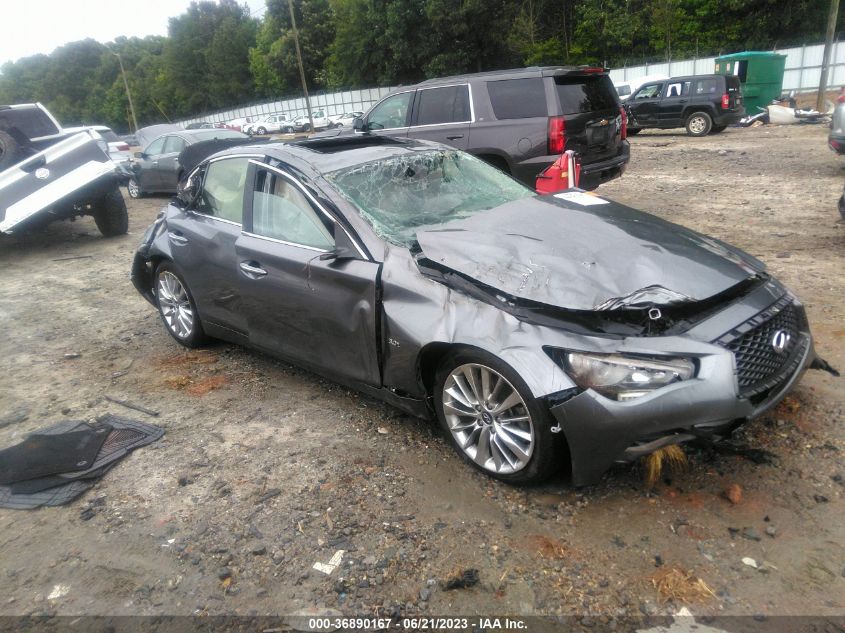2019 INFINITI Q50 3.0T LUXE - JN1EV7APXKM518921