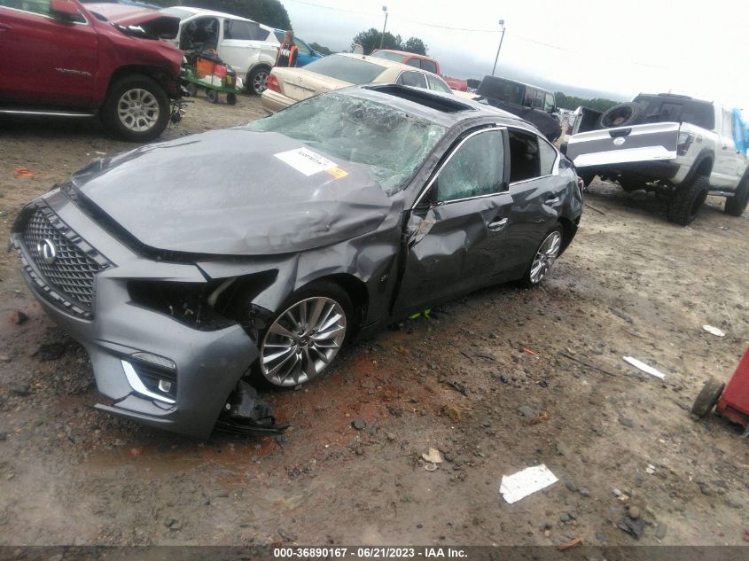 2019 INFINITI Q50 3.0T LUXE - JN1EV7APXKM518921