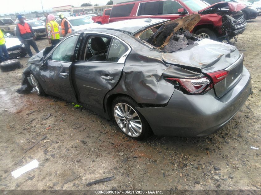 2019 INFINITI Q50 3.0T LUXE - JN1EV7APXKM518921