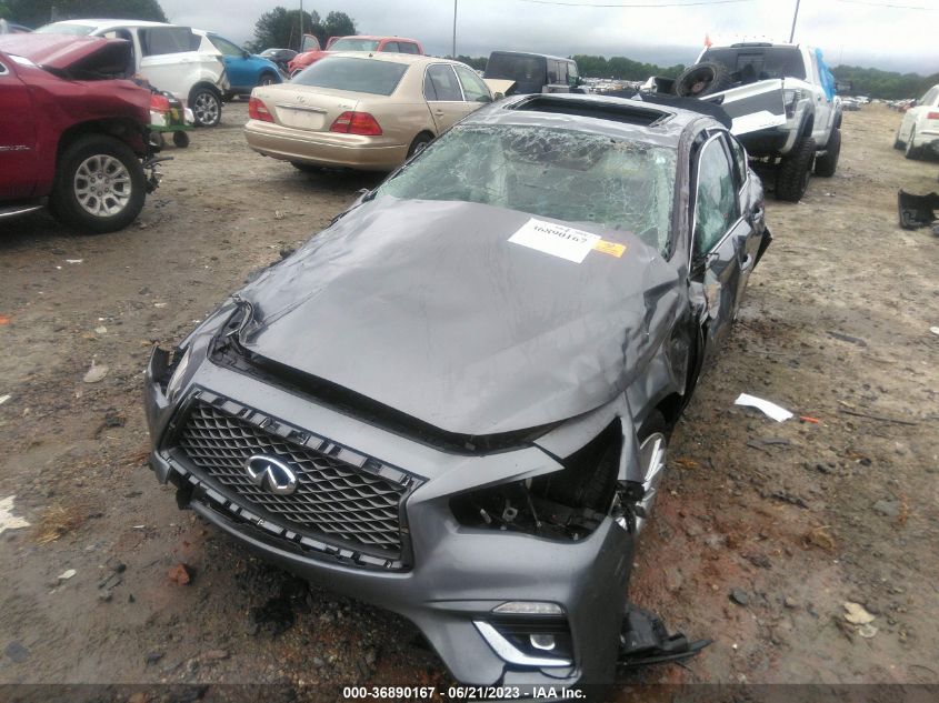 2019 INFINITI Q50 3.0T LUXE - JN1EV7APXKM518921