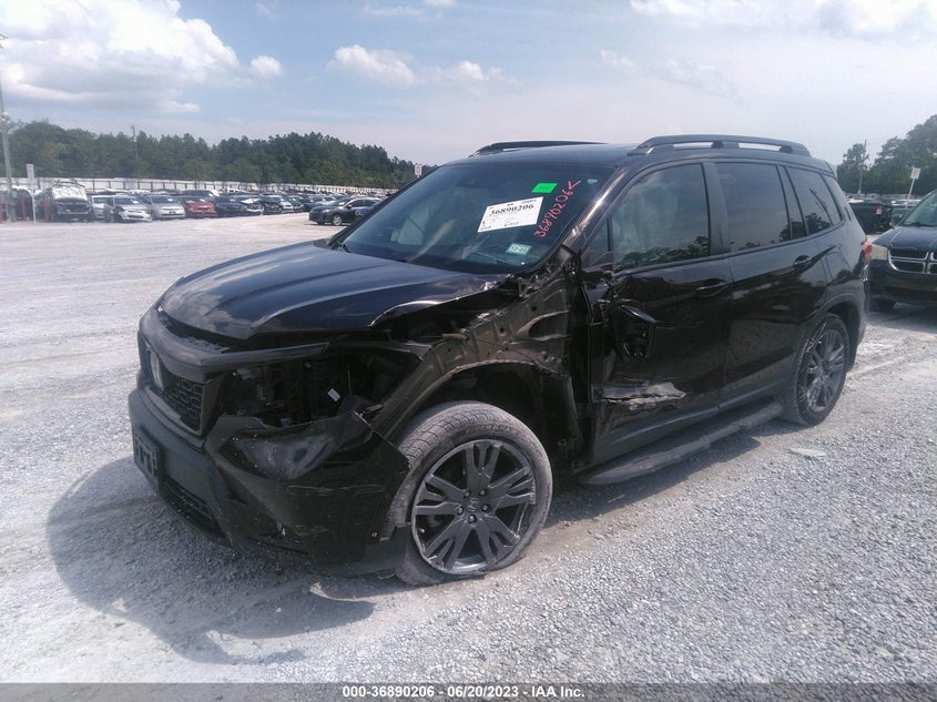 VIN 5FNYF7H59KB009052 2019 HONDA PASSPORT EX-L