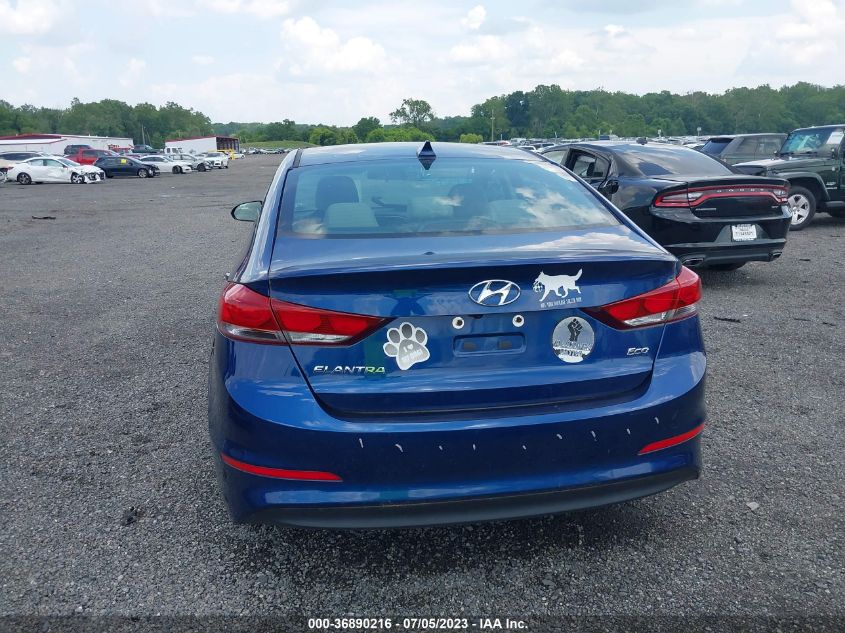 2018 HYUNDAI ELANTRA ECO - 5NPD94LA7JH357764