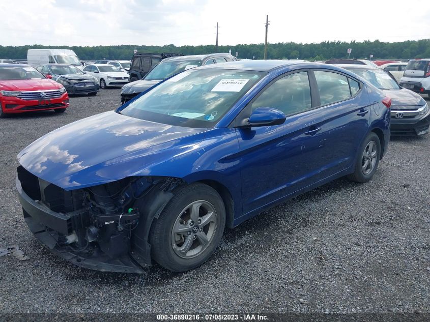 2018 HYUNDAI ELANTRA ECO - 5NPD94LA7JH357764