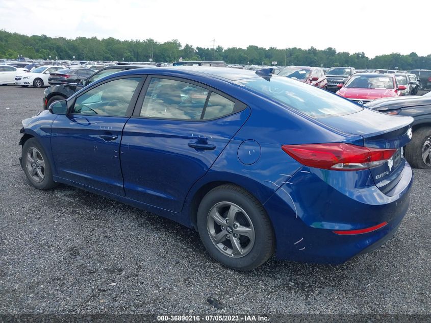 2018 HYUNDAI ELANTRA ECO - 5NPD94LA7JH357764