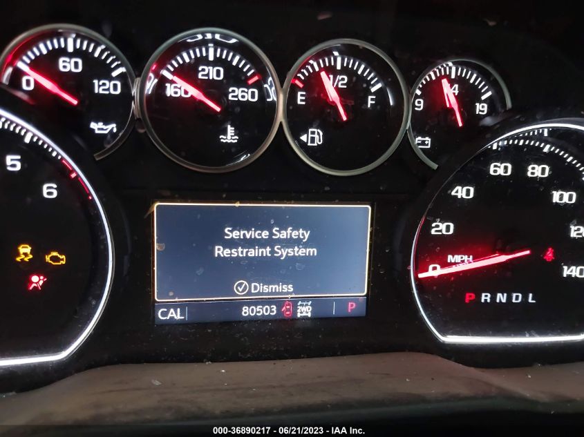 2019 CHEVROLET SILVERADO 1500 LT - 1GCRYDED4KZ206584
