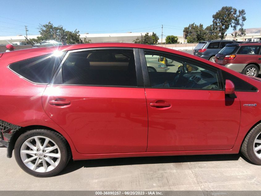 2013 TOYOTA PRIUS V TWO/THREE/FIVE - JTDZN3EU5D3253163