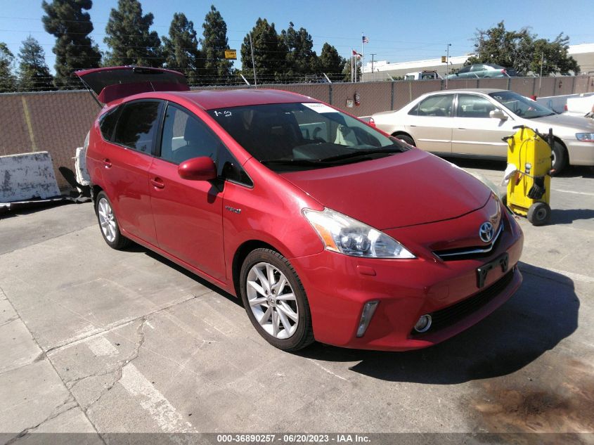 2013 TOYOTA PRIUS V TWO/THREE/FIVE - JTDZN3EU5D3253163