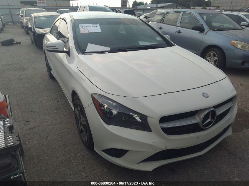 2014 MERCEDES-BENZ CLA-CLASS CLA 250 - WDDSJ4EB2EN149422