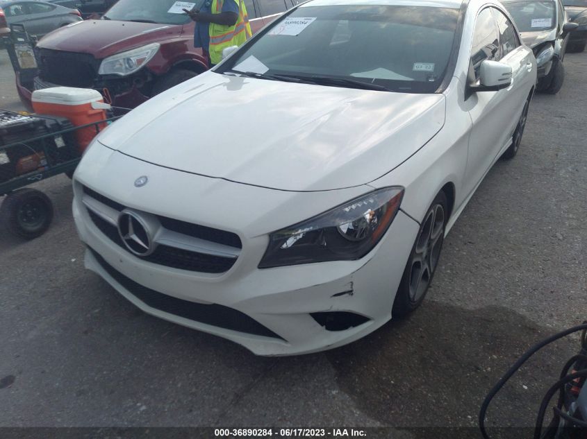 2014 MERCEDES-BENZ CLA-CLASS CLA 250 - WDDSJ4EB2EN149422