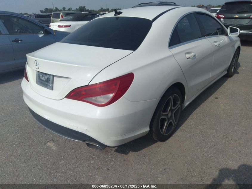 2014 MERCEDES-BENZ CLA-CLASS CLA 250 - WDDSJ4EB2EN149422