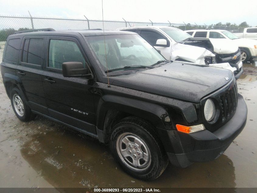2013 JEEP PATRIOT SPORT - 1C4NJPBA4DD272261