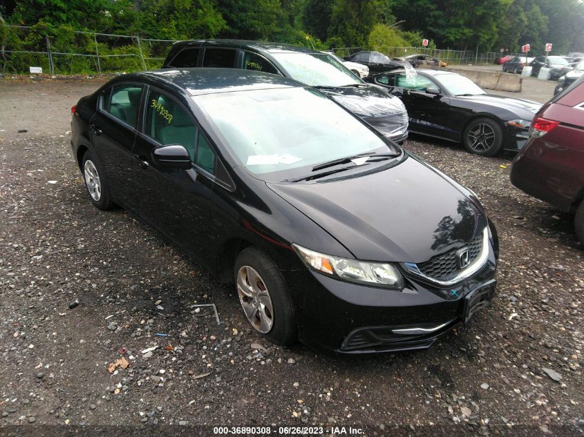 2014 HONDA CIVIC SEDAN LX - 19XFB2F59EE218391
