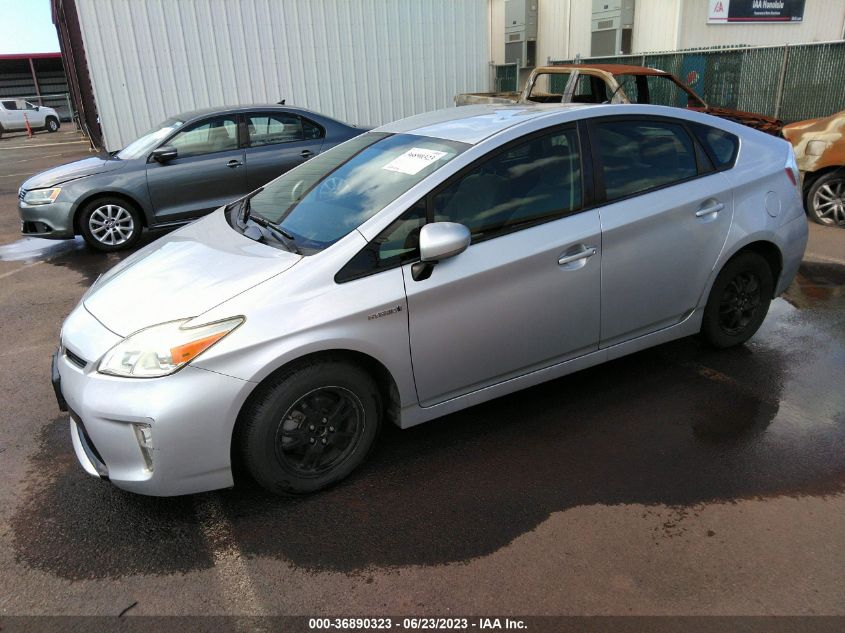 2015 TOYOTA PRIUS FOUR - JTDKN3DU3F0413757
