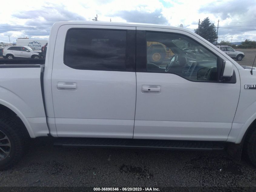 2018 FORD F-150 LARIAT - 1FTEW1EP1JKC13237