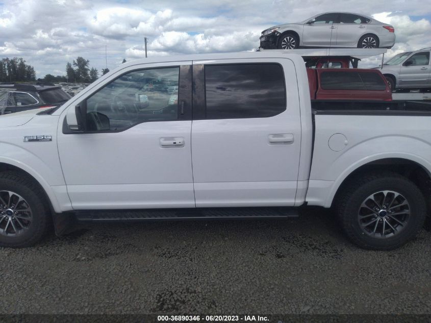2018 FORD F-150 LARIAT - 1FTEW1EP1JKC13237