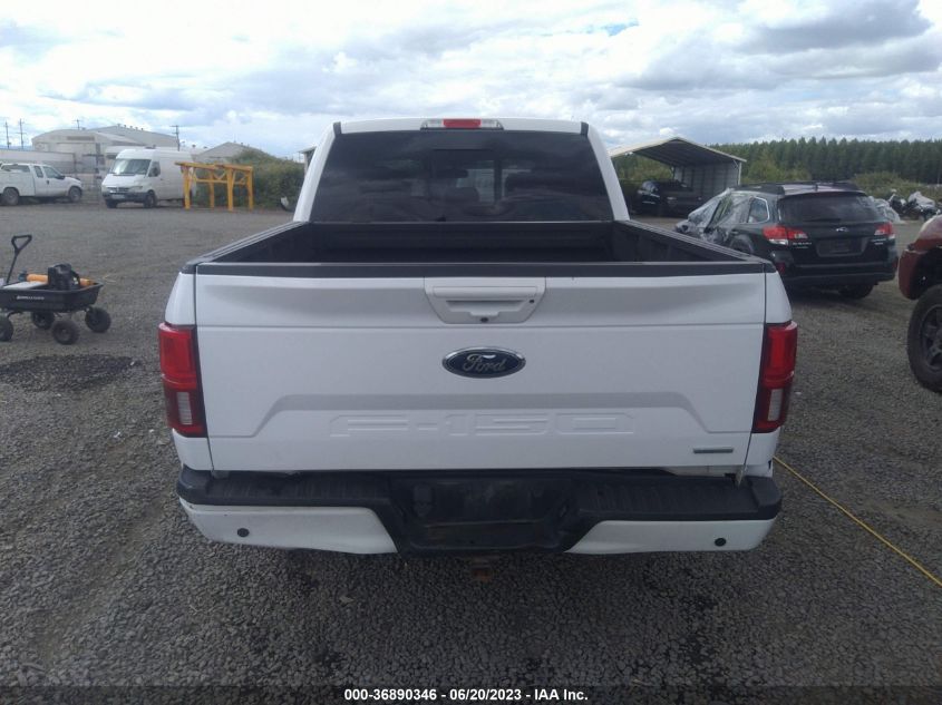 2018 FORD F-150 LARIAT - 1FTEW1EP1JKC13237
