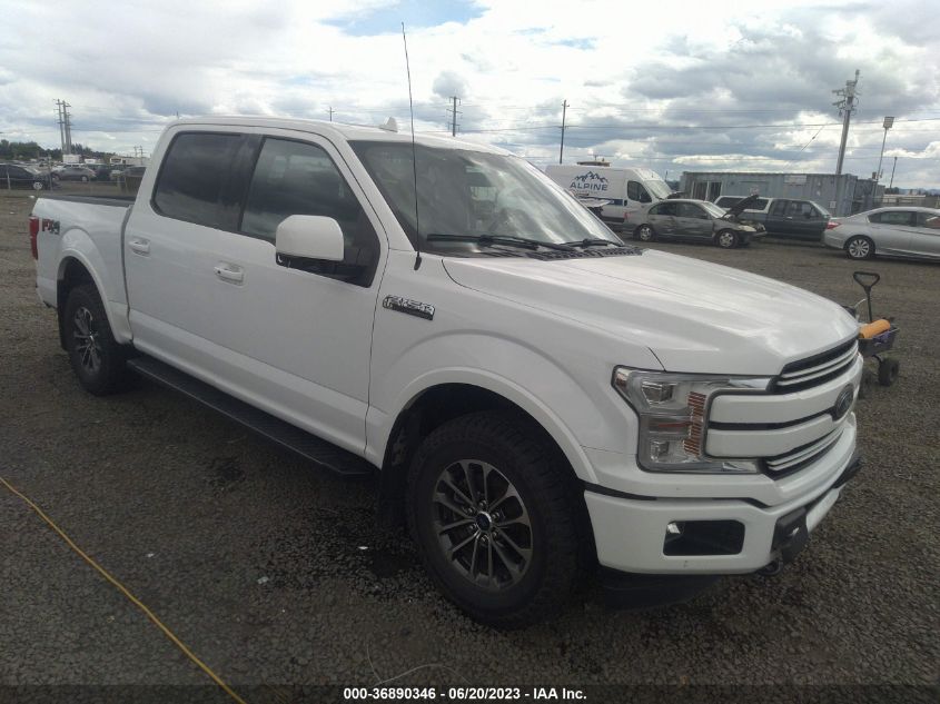 2018 FORD F-150 LARIAT - 1FTEW1EP1JKC13237