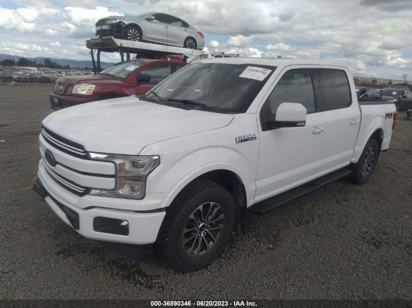 2018 FORD F-150 LARIAT - 1FTEW1EP1JKC13237