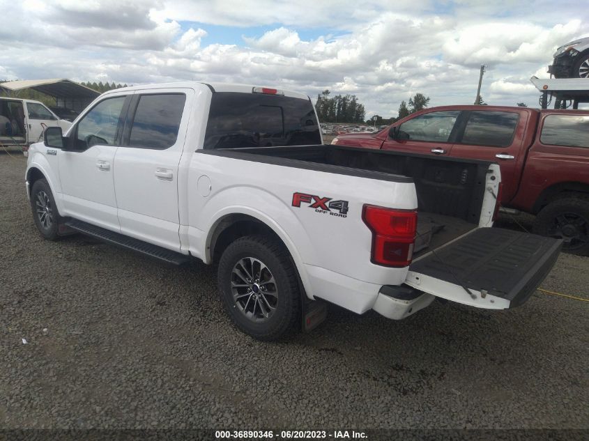 2018 FORD F-150 LARIAT - 1FTEW1EP1JKC13237
