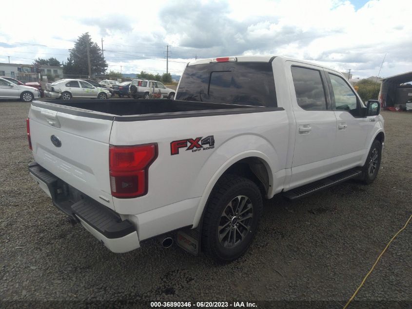 2018 FORD F-150 LARIAT - 1FTEW1EP1JKC13237