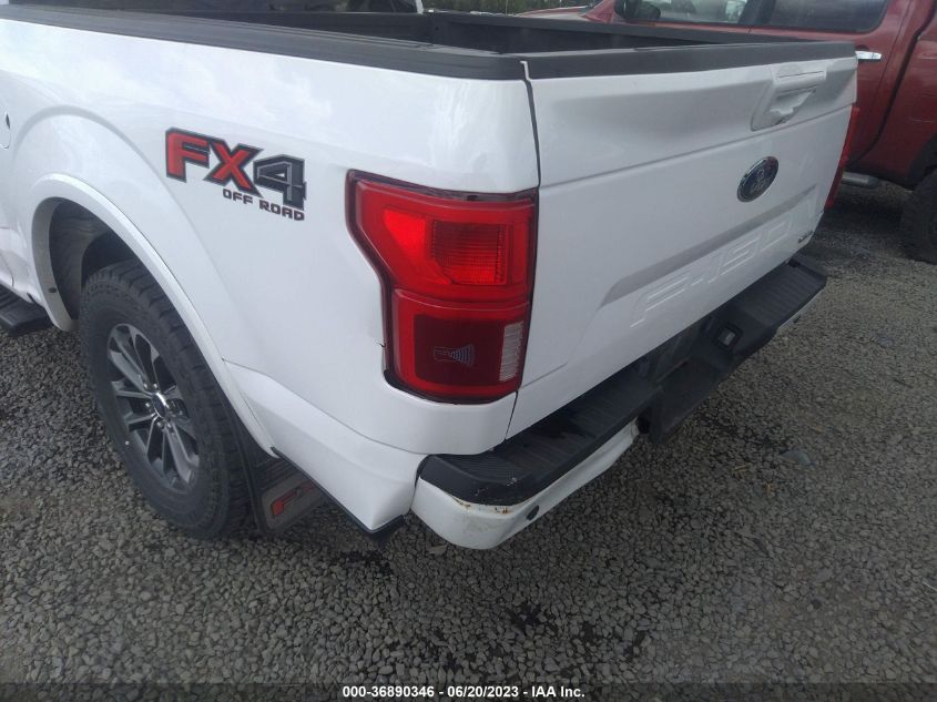 2018 FORD F-150 LARIAT - 1FTEW1EP1JKC13237