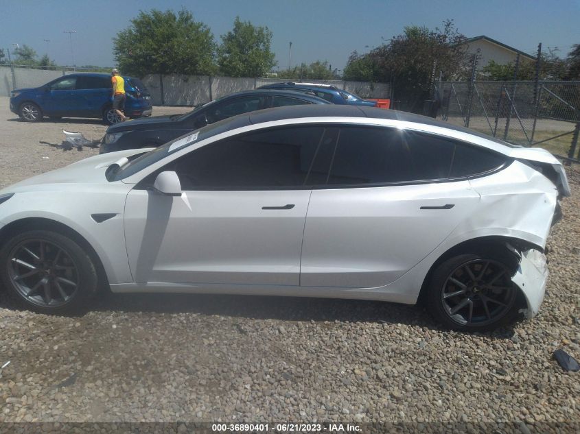 2021 TESLA MODEL 3 - 5YJ3E1EB4MF915018