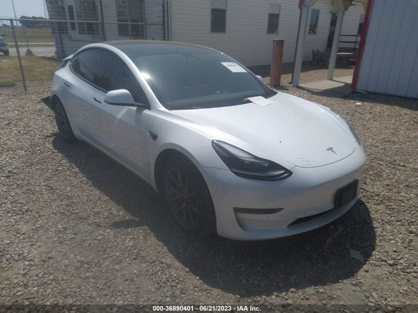 2021 TESLA MODEL 3 - 5YJ3E1EB4MF915018