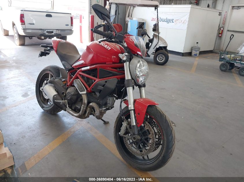 2020 DUCATI MONSTER 797+ - ML0MADBM5LT003467