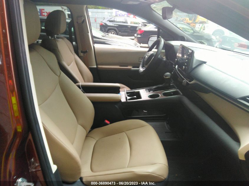 2022 TOYOTA SIENNA XLE - 5TDJSKFCXNS054809