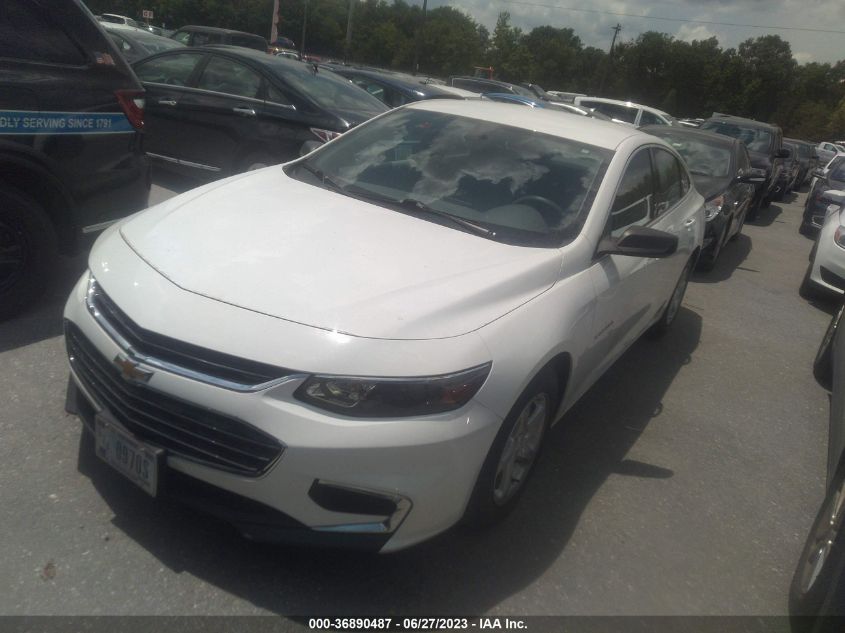 2016 CHEVROLET MALIBU LS - 1G1ZC5ST4GF225766