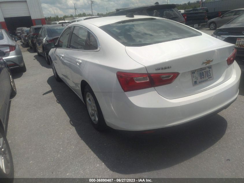 2016 CHEVROLET MALIBU LS - 1G1ZC5ST4GF225766